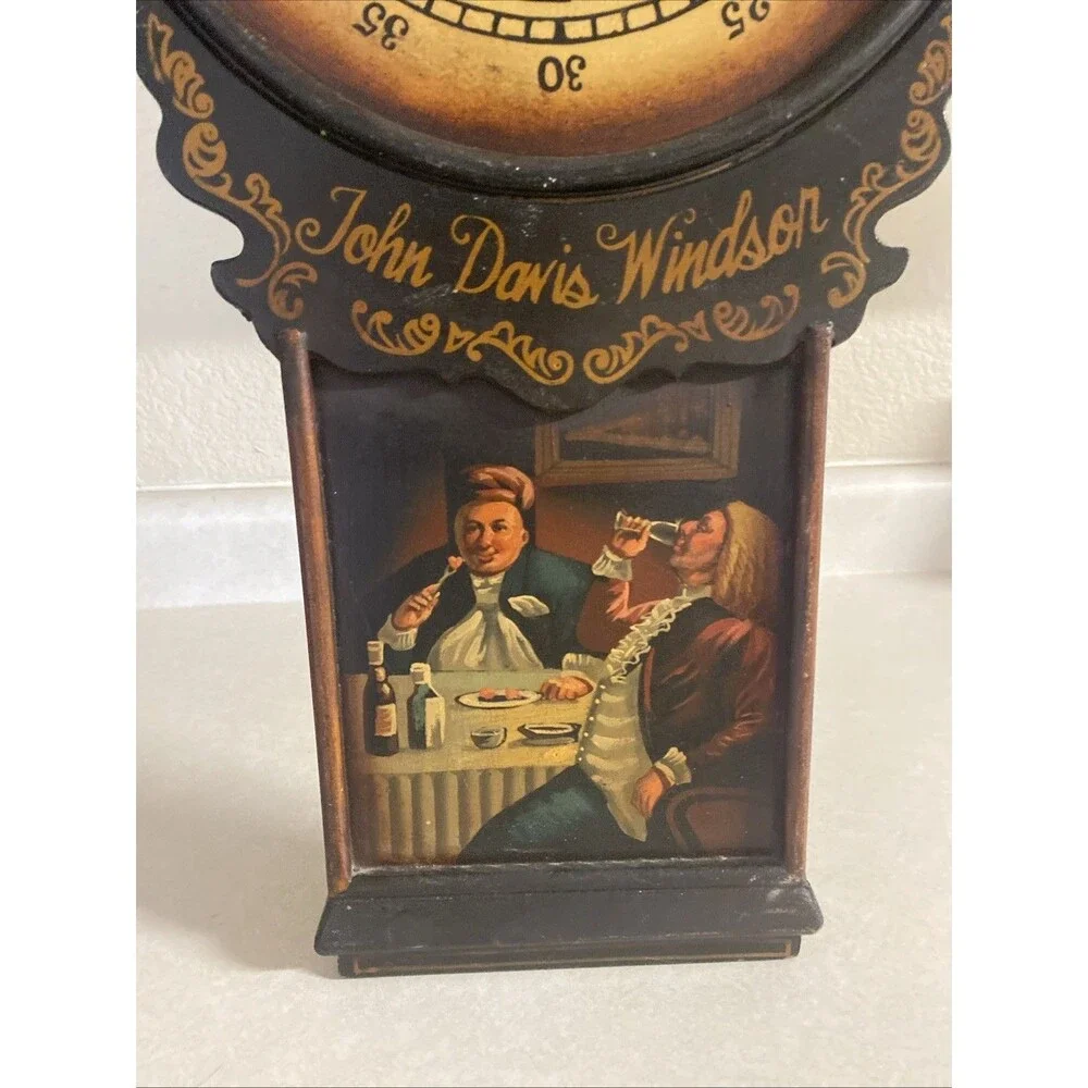 Vintage John Davis Windsor Tavern Style Bar Clock
